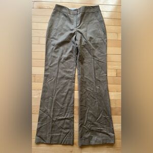 J. Crew Vintage tan trousers • 97% wool • size 2